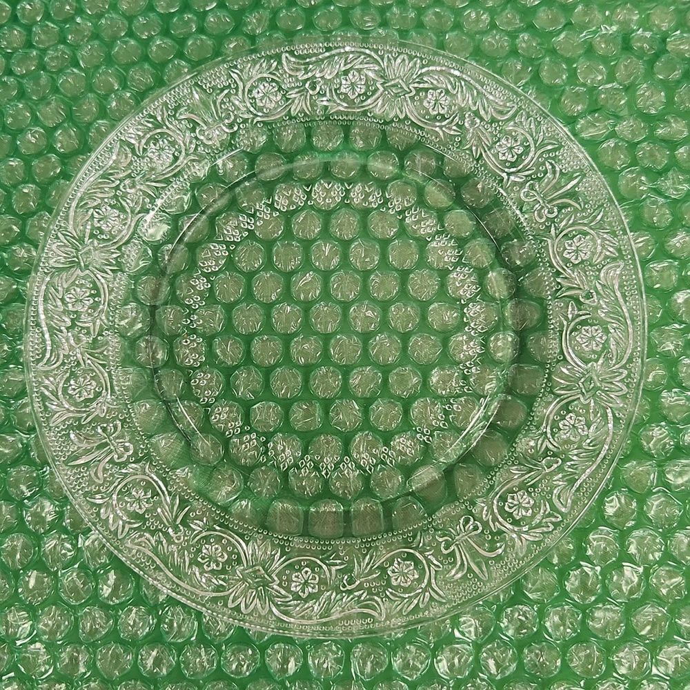 KIG Pressed Glass Plate